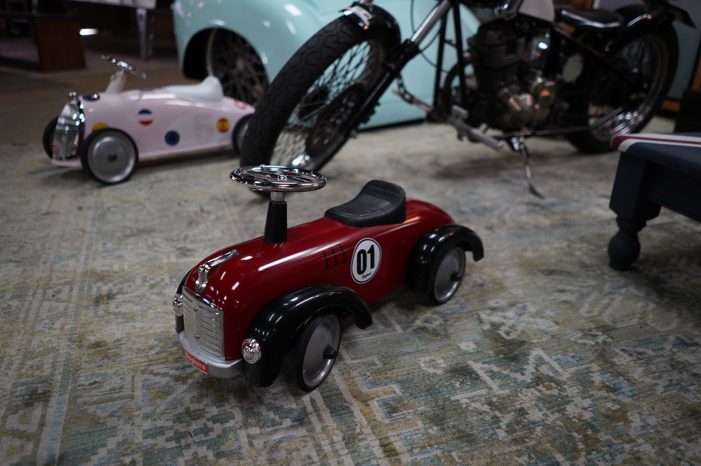 Baghera Red and Black Toy Car