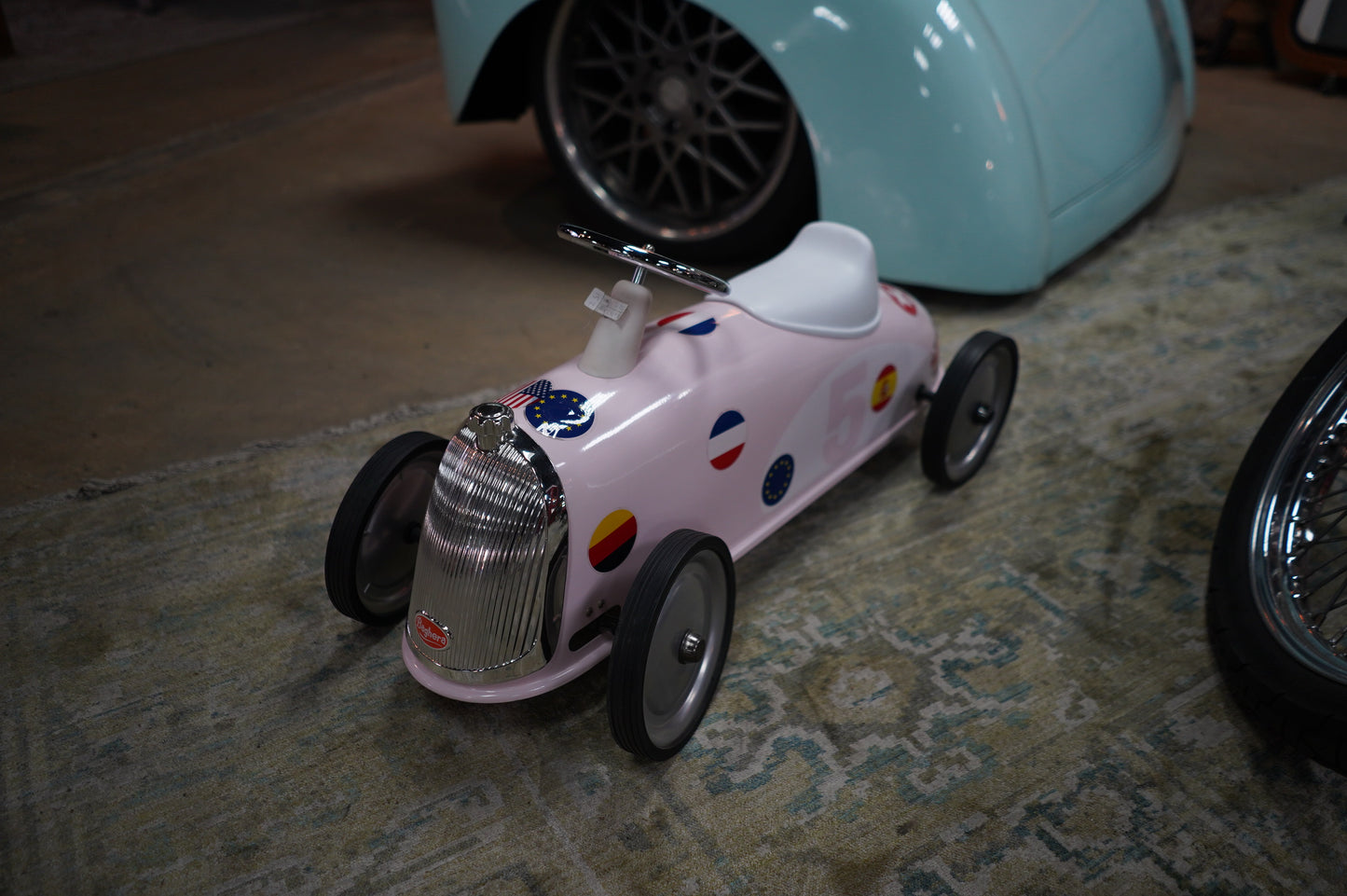Pink Toy Car